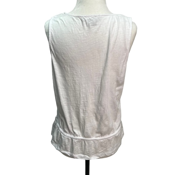 Sanctuary V-Neck Heartstrings V-Neck Button Front Tank Top Size M - Picture 5 of 11
